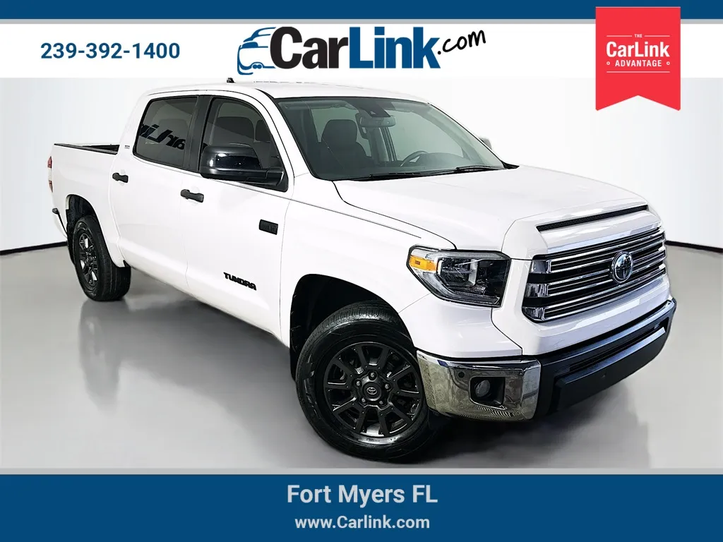 White 2021 Toyota Tundra SR5 for sale in Fort Myers, FL