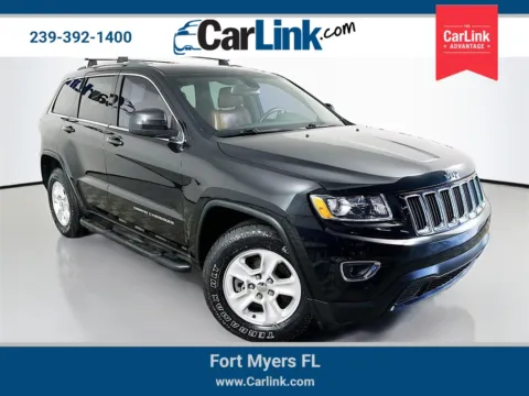 Black 2015 Jeep Grand Cherokee Laredo for sale in Fort Myers, FL