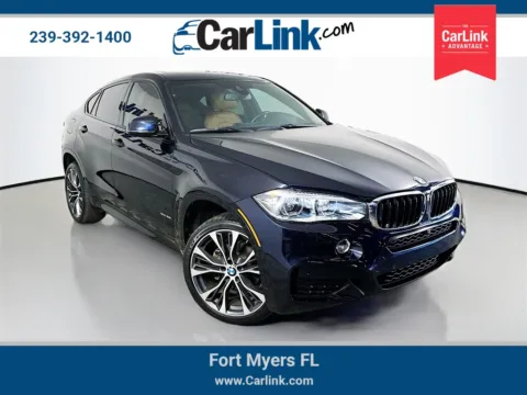 Black 2017 BMW X6 xDrive35i for sale in Fort Myers, FL