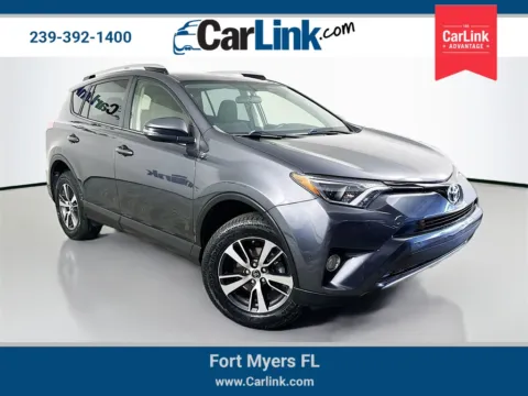 Gray 2016 Toyota RAV4 XLE for sale in Fort Myers, FL
