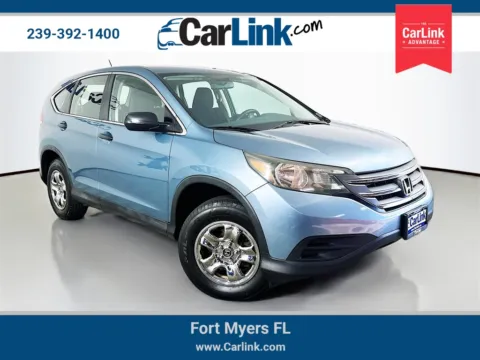 Blue 2014 Honda CR-V LX for sale in Fort Myers, FL