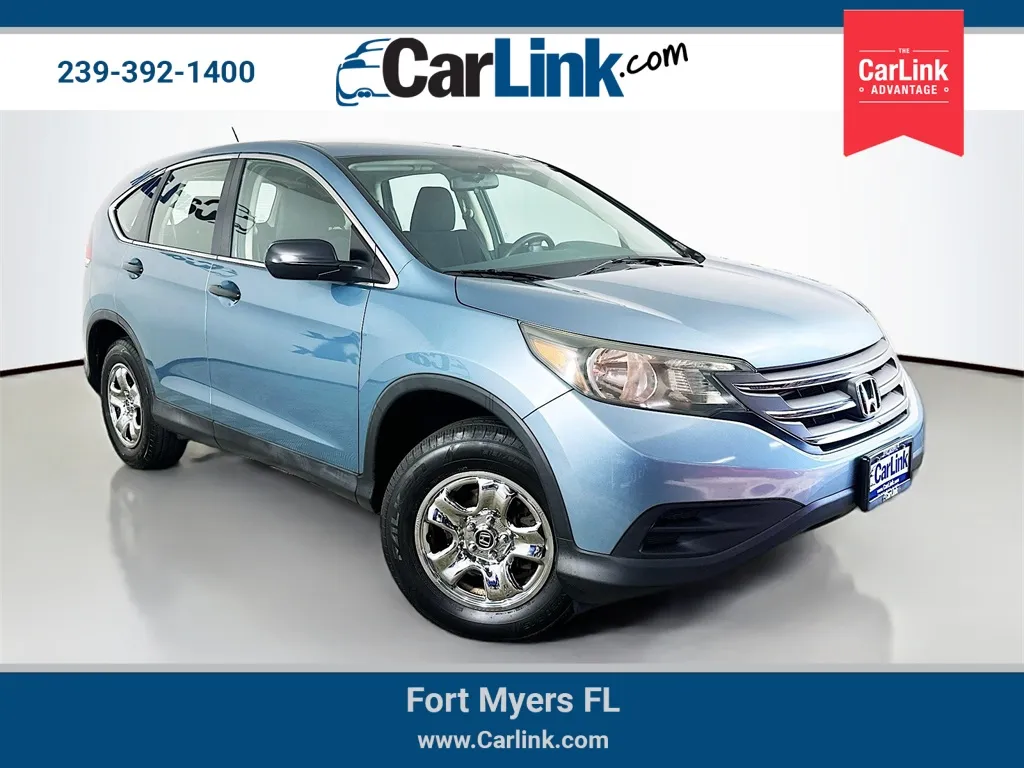 Blue 2014 Honda CR-V LX for sale in Fort Myers, FL