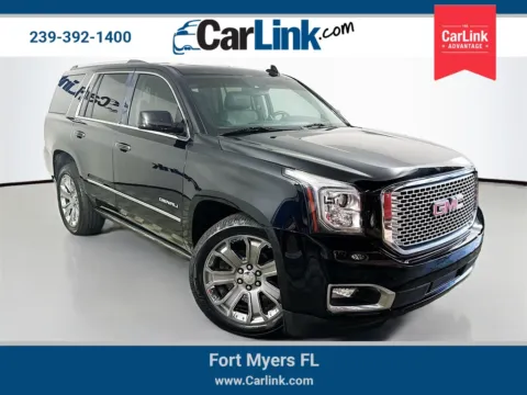 Black 2016 GMC Yukon Denali for sale in Fort Myers, FL