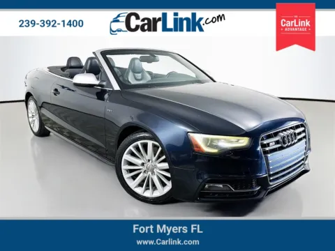 Blue 2014 Audi S5 3.0T Premium Plus for sale in Fort Myers, FL