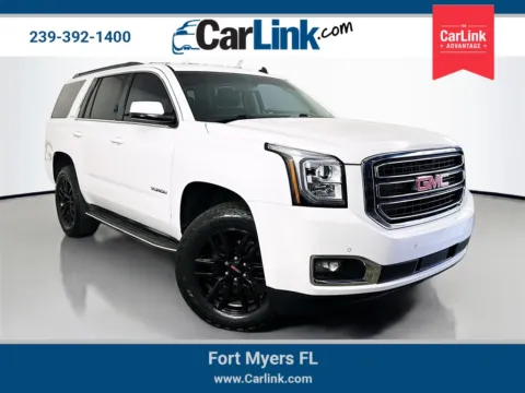 White 2015 GMC Yukon SLE for sale in Fort Myers, FL