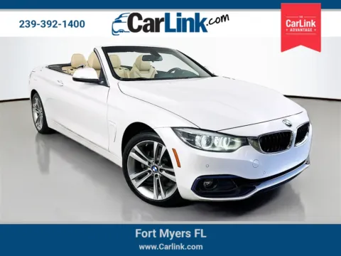 White 2018 BMW 4 Series 430i xDrive for sale in Fort Myers, FL