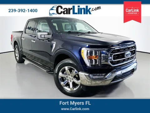 Blue 2021 Ford F-150 XLT for sale in Fort Myers, FL