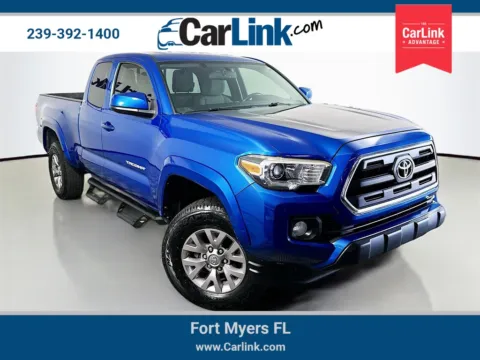 Blue 2017 Toyota Tacoma SR5 for sale in Fort Myers, FL