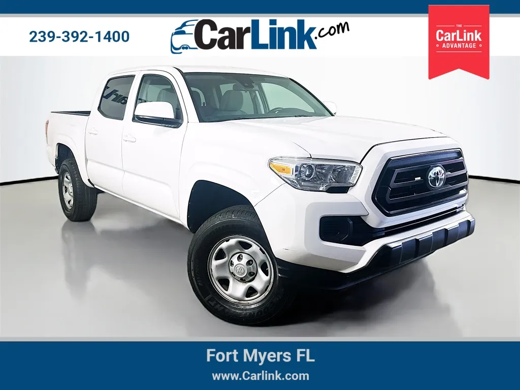 White 2021 Toyota Tacoma SR5 for sale in Fort Myers, FL