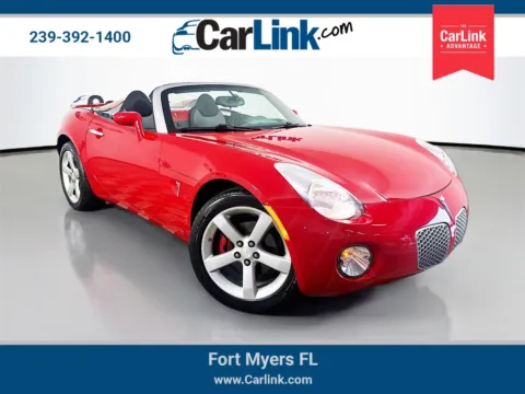 Red 2008 Pontiac Solstice for sale in Fort Myers, FL