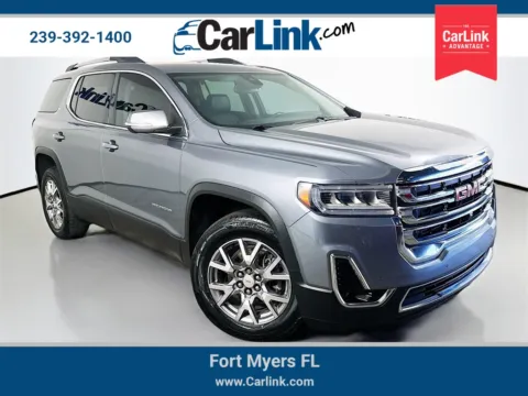 Gray 2021 GMC Acadia SLT for sale in Fort Myers, FL