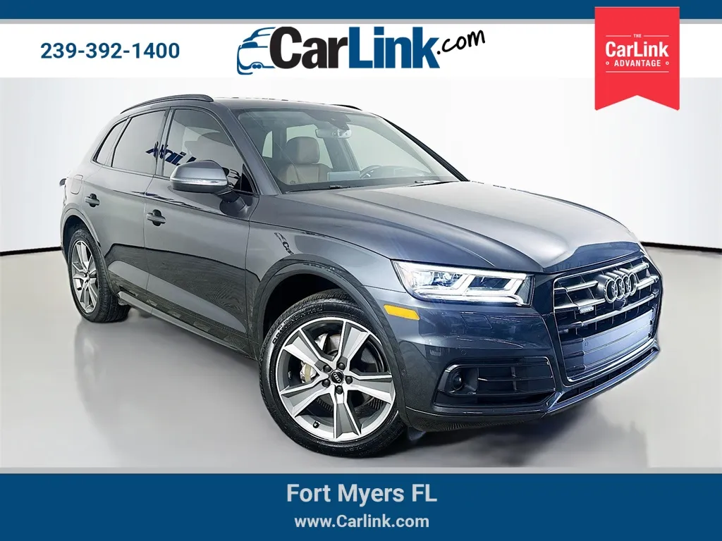 Gray 2019 Audi Q5 2.0T Prestige for sale in Fort Myers, FL