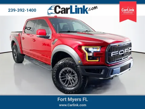 Red 2020 Ford F-150 Raptor for sale in Fort Myers, FL