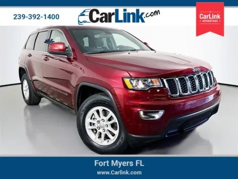 Red 2020 Jeep Grand Cherokee Laredo E for sale in Fort Myers, FL
