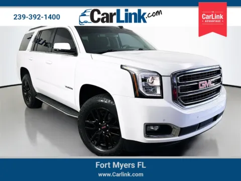 White 2015 GMC Yukon SLE for sale in Fort Myers, FL