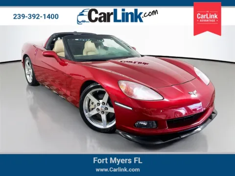 Red 2005 Chevrolet Corvette for sale in Fort Myers, FL