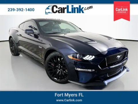 Blue 2021 Ford Mustang GT Premium for sale in Fort Myers, FL