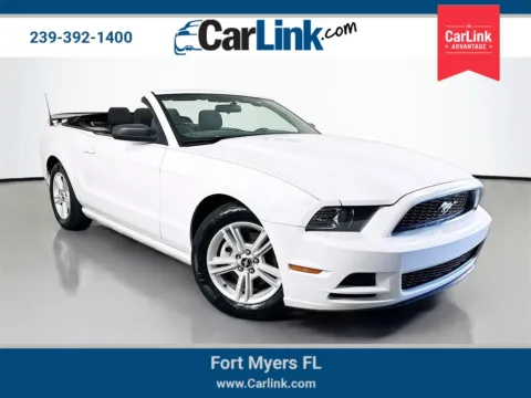 White 2014 Ford Mustang V6 for sale in Fort Myers, FL