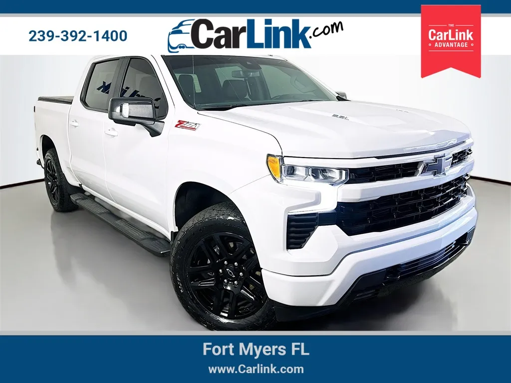 White 2022 Chevrolet Silverado 1500 RST for sale in Fort Myers, FL