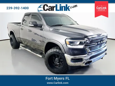 Gray 2019 Ram 1500 Laramie for sale in Fort Myers, FL