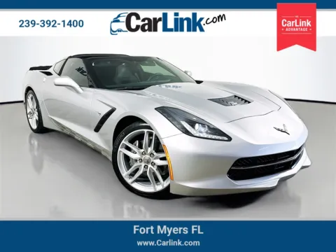 Silver 2019 Chevrolet Corvette Stingray for sale in Fort Myers, FL
