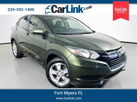 Green 2016 Honda HR-V LX for sale in Fort Myers, FL