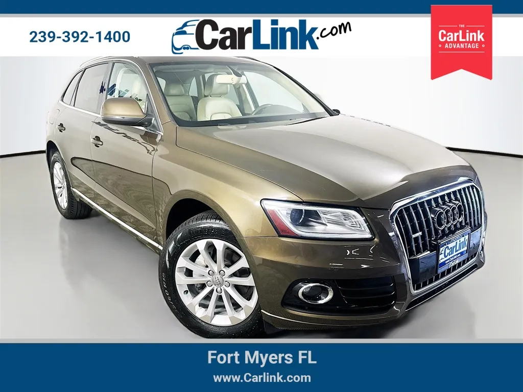 Brown 2014 Audi Q5 2.0T Premium for sale in Fort Myers, FL