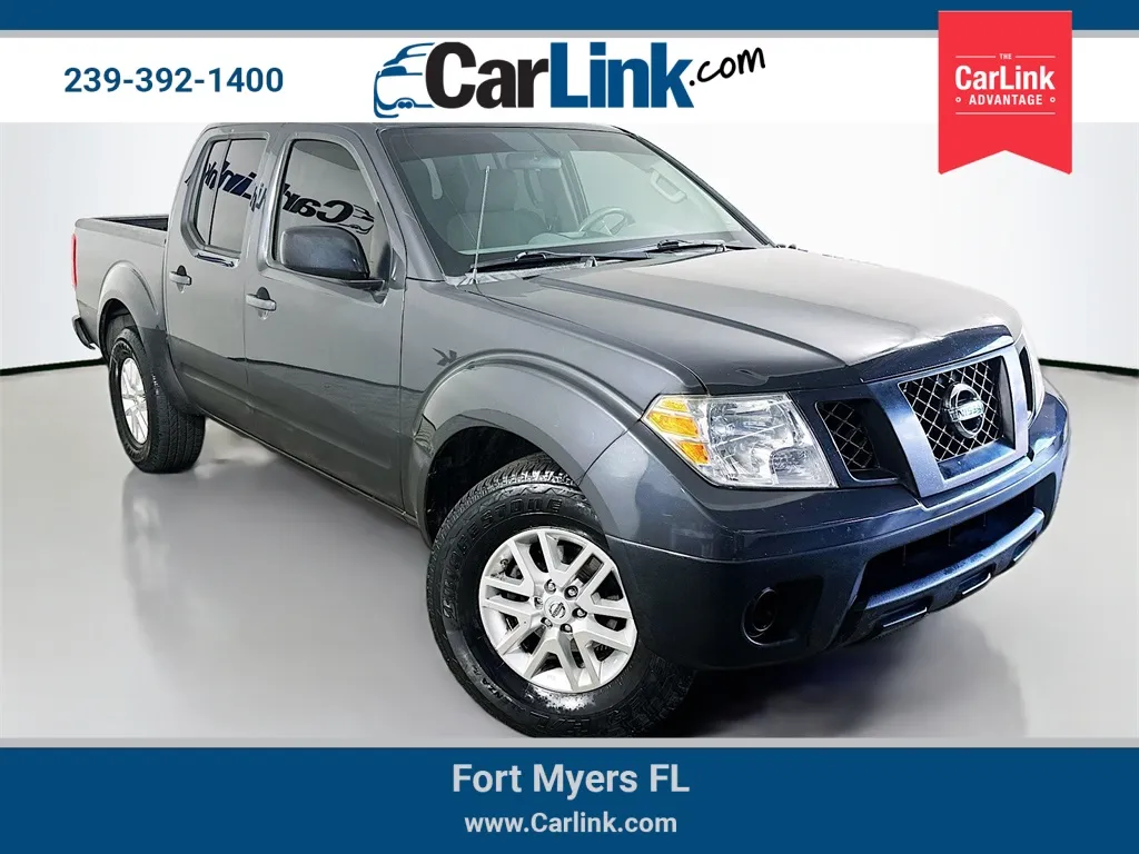 Gray 2015 Nissan Frontier SV for sale in Fort Myers, FL