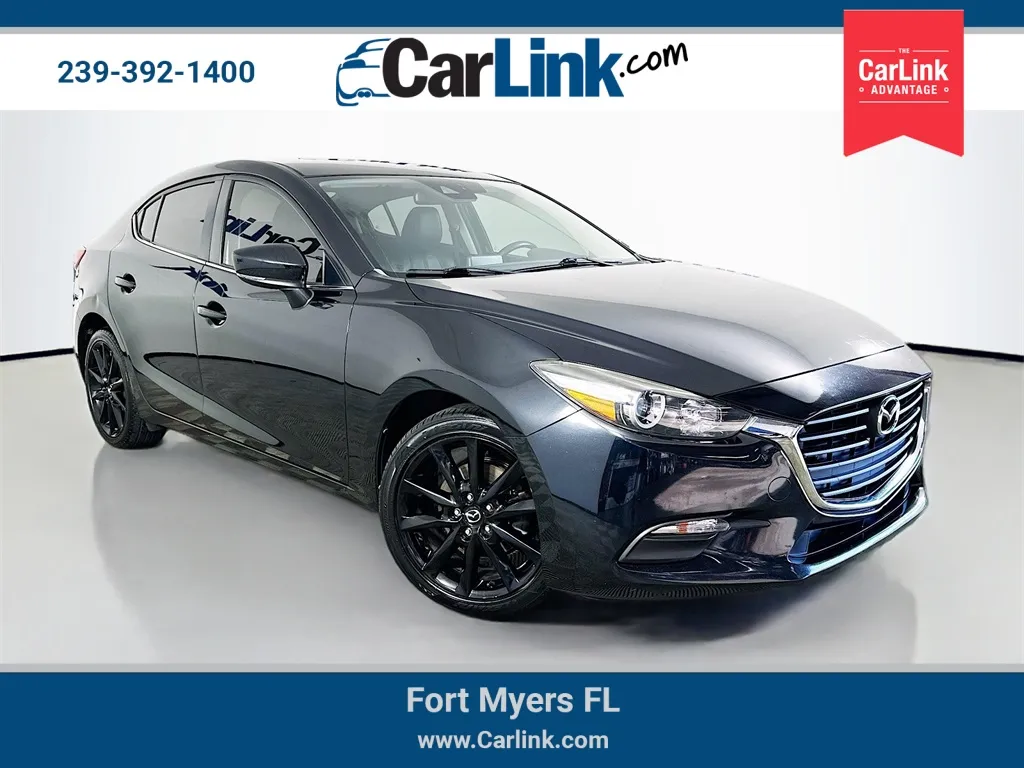 Black 2018 Mazda Mazda3 Touring for sale in Fort Myers, FL