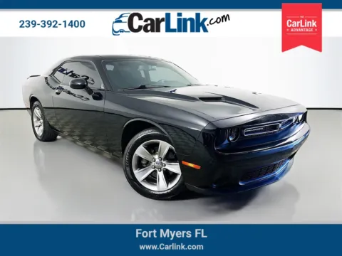 Black 2018 Dodge Challenger SXT for sale in Fort Myers, FL