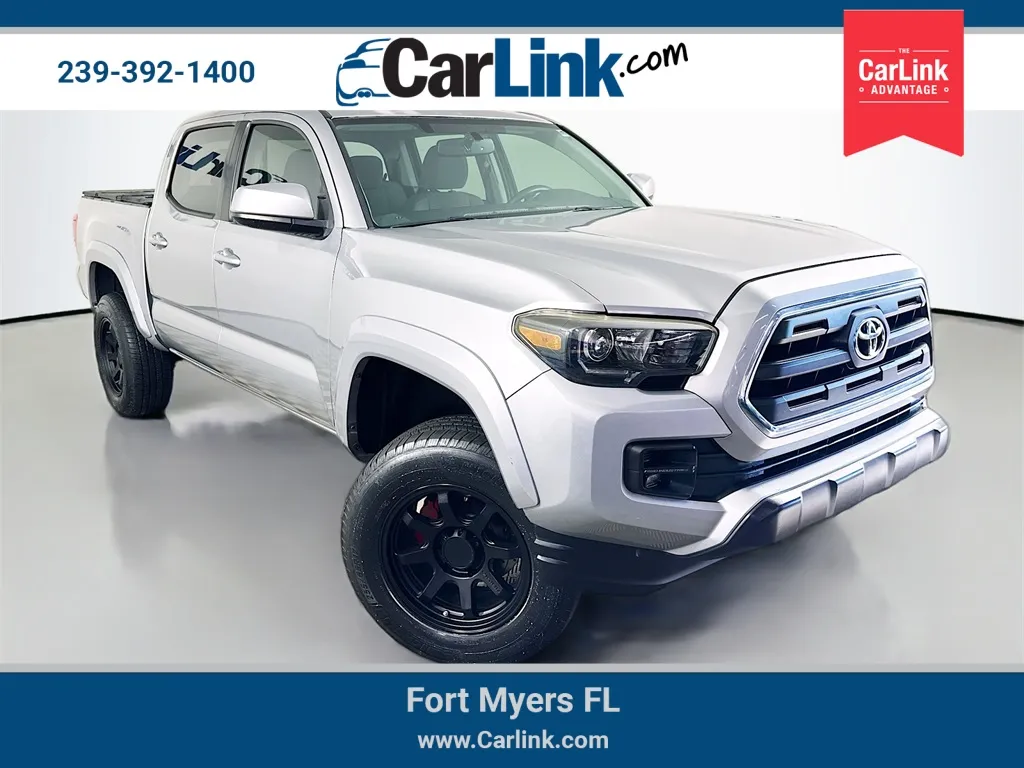 Silver 2016 Toyota Tacoma SR5 for sale in Fort Myers, FL