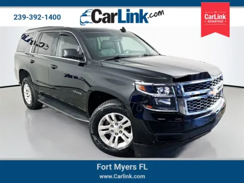 Black 2017 Chevrolet Tahoe LT for sale in Fort Myers, FL