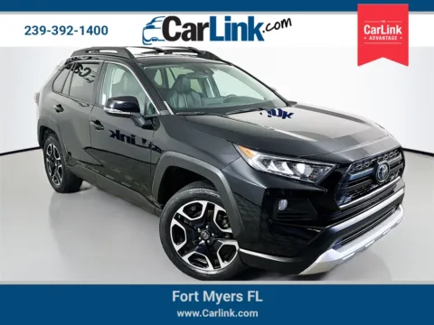Black 2019 Toyota RAV4 Adventure for sale in Fort Myers, FL