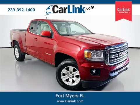 Red 2015 GMC Canyon SLE1 for sale in Fort Myers, FL