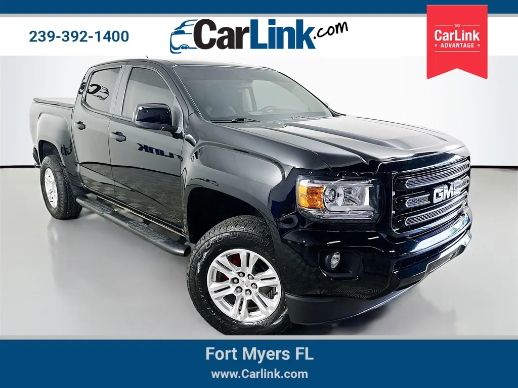 Black 2019 GMC Canyon SLE1 for sale in Fort Myers, FL