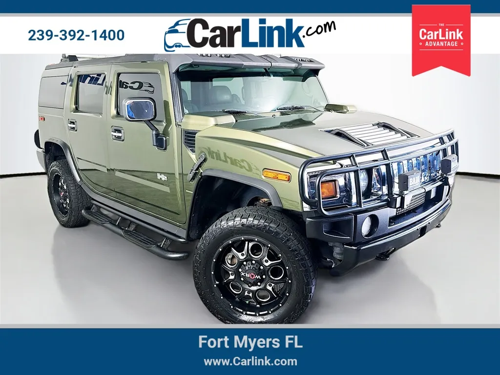 Green 2003 Hummer H2 for sale in Fort Myers, FL