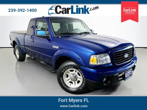 Blue 2009 Ford Ranger Sport for sale in Fort Myers, FL