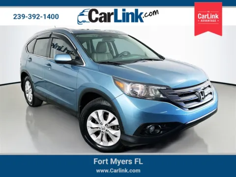 Blue 2014 Honda CR-V EX-L for sale in Fort Myers, FL