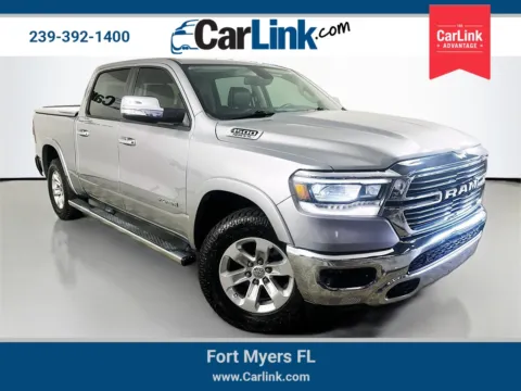 Silver 2020 Ram 1500 Laramie for sale in Fort Myers, FL