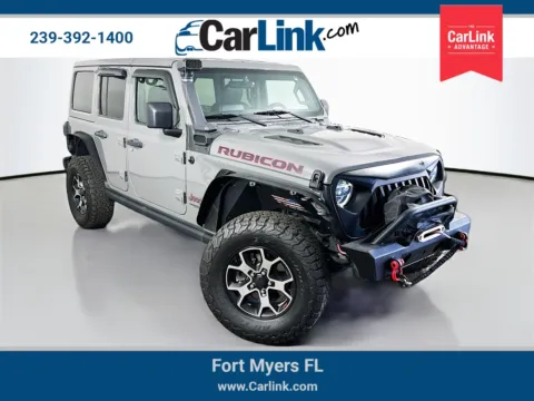Gray 2019 Jeep Wrangler Unlimited Rubicon for sale in Fort Myers, FL