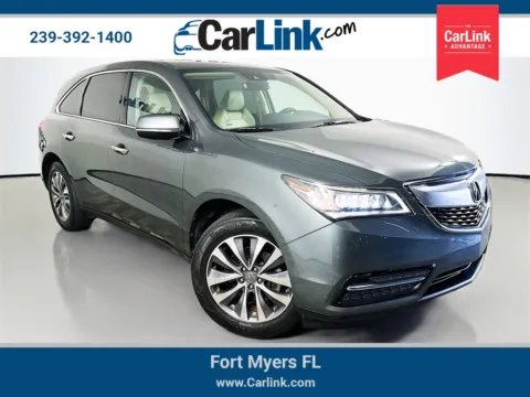 Gray 2016 Acura MDX 3.5L for sale in Fort Myers, FL