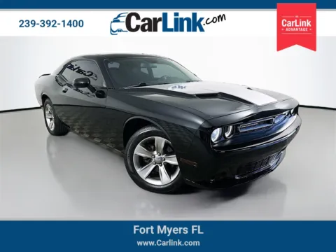 Black 2018 Dodge Challenger SXT for sale in Fort Myers, FL