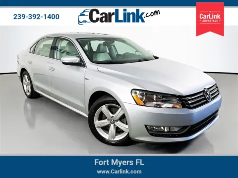 Silver 2015 Volkswagen Passat 1.8T Limited Edition for sale in Fort Myers, FL
