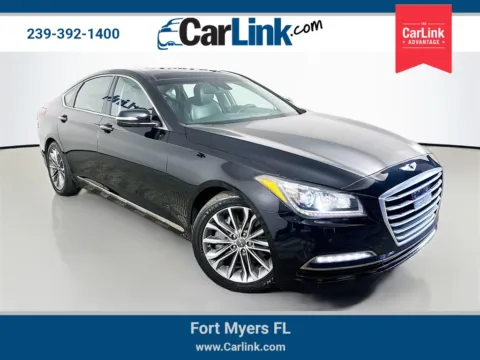 Black 2016 Hyundai Genesis 3.8 for sale in Fort Myers, FL