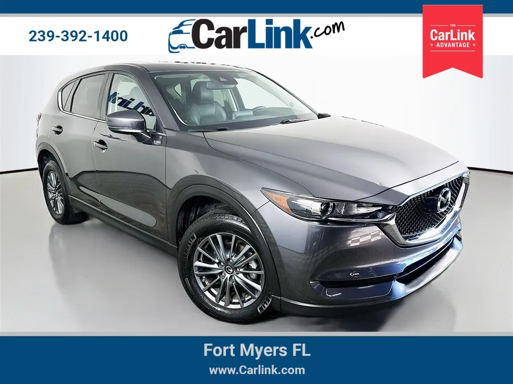 Gray 2017 Mazda CX-5 Touring for sale in Fort Myers, FL