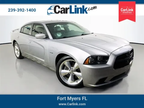 Silver 2014 Dodge Charger R/T for sale in Fort Myers, FL