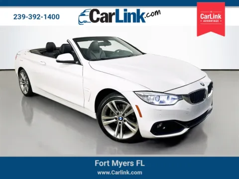 White 2016 BMW 4 Series 428i xDrive for sale in Fort Myers, FL