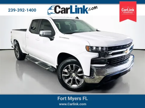 White 2020 Chevrolet Silverado 1500 LT for sale in Fort Myers, FL