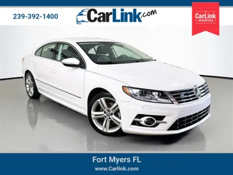 White 2015 Volkswagen CC 2.0T R-Line for sale in Fort Myers, FL
