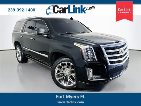 Black 2016 Cadillac Escalade Premium for sale in Fort Myers, FL